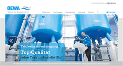 Desktop Screenshot of oewa.de